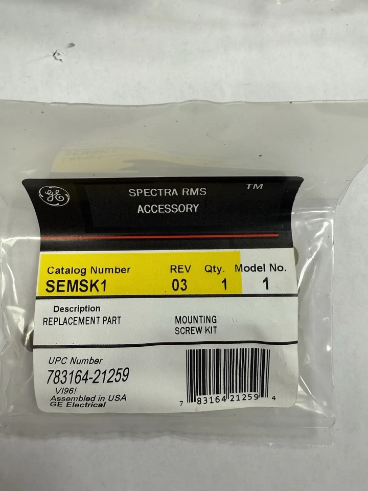 MECANISMO DE FUNCIONAMIENTO DEL DISYUNTOR SEFHM1 GE SPECRA, CON MANGO GIRATORIO Y EJE Foto 3 de 4