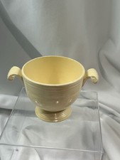 Vintage HLC Fiesta Fiestaware Ivory Sugar Bowl No Lid