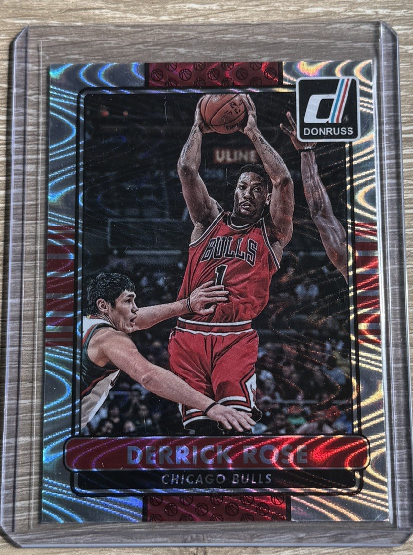 2014-15 Panini Donruss Derrick Rose Swirlorama  SP #144