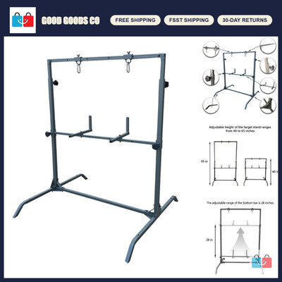 Durable Archery Target Stand for Bag & Block Foam Targets - Multi-Function, Flex