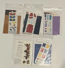 LOT of 5 Creative Memories Congratulations Sticker & Die Cut Kits #11