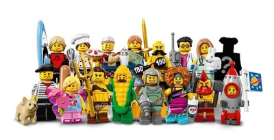 LEGO Minifigures Series 17 Complete Set Of 16 71018 - NEW Factory Sealed - Image 1 of 4
