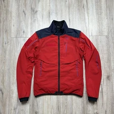 Montura 2in1 Jacket Vest Hiking Outdoor Softshell Stretch Red Mens Size S 