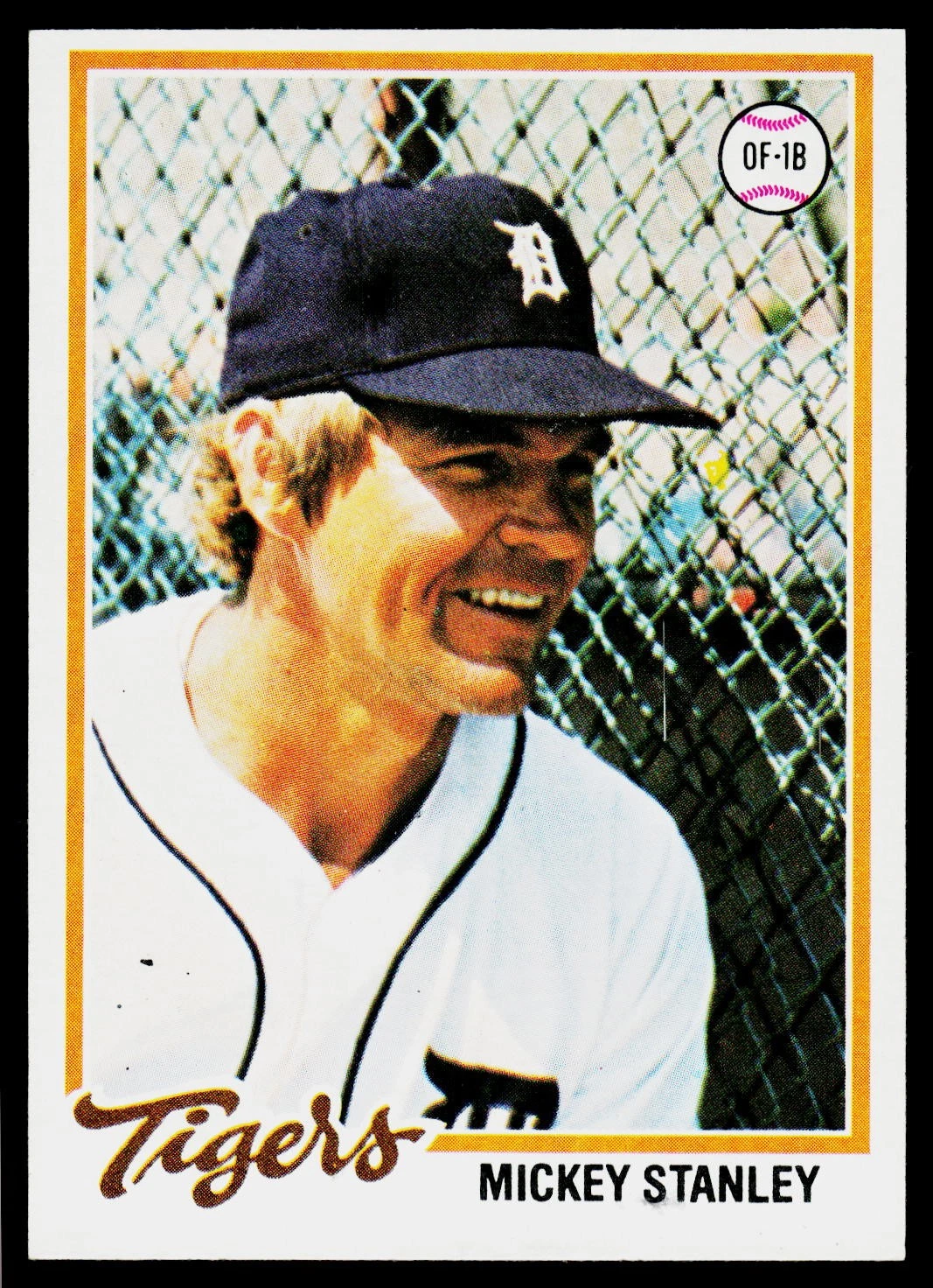 1978 Topps #232 Mickey Stanley- ExMt+