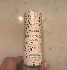 Tan-Luxe Super Gloss SPF 30 Instant Drops, Illuminating Bronzing, 30ml