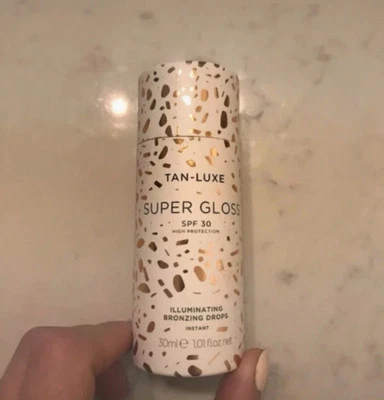 Tan-Luxe Super Gloss SPF 30 Instant Drops, Illuminating Bronzing, 30ml