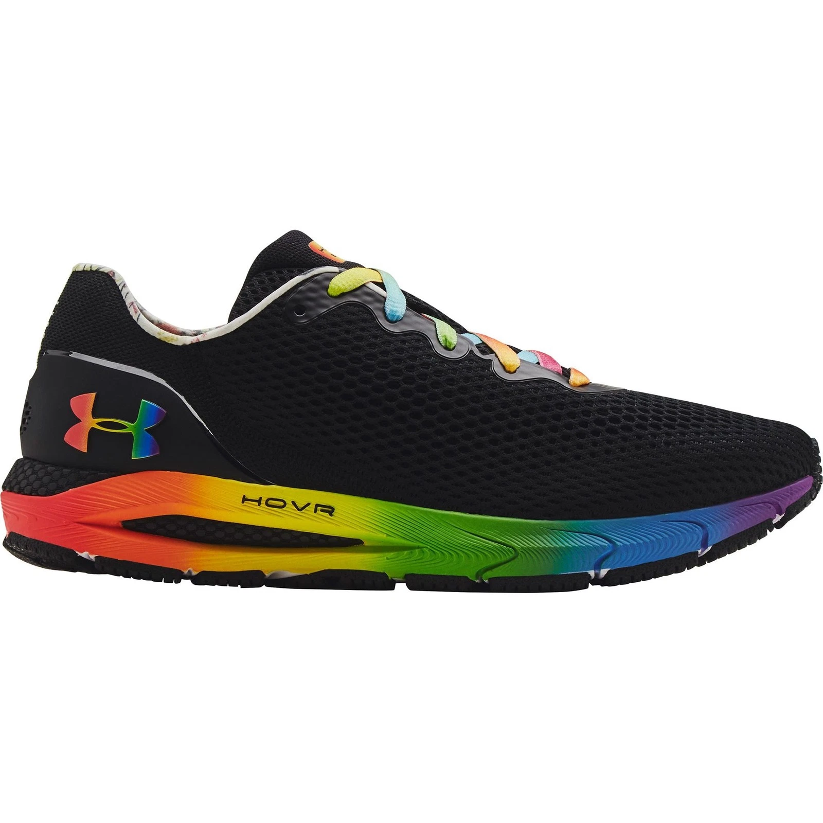 Under Armour HOVR Sonic 4 Womens Running Shoes Black Cushioned Comfort Trainers