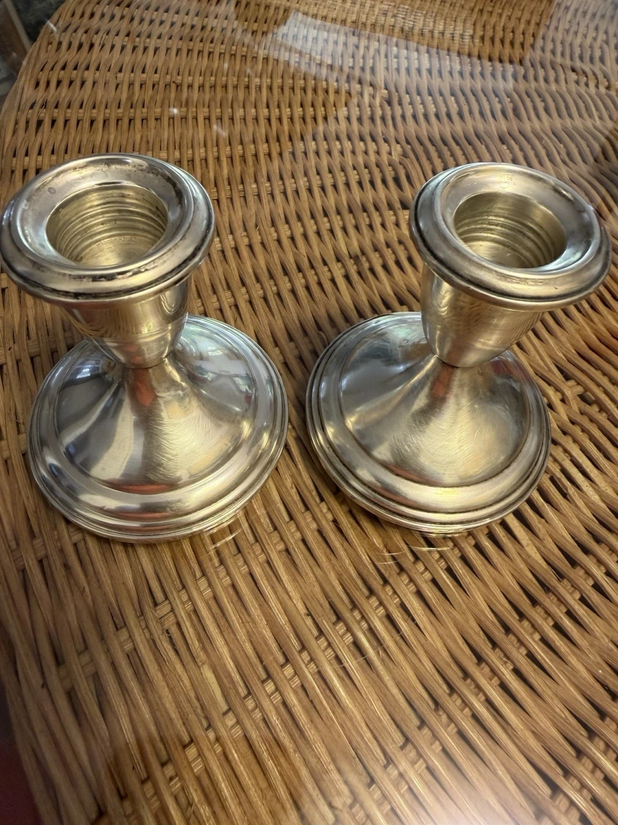 Empire Sterling Weighted Candle Holders for sale | eBay