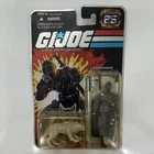 Hasbro G.I. Joe 25th Anniversary Snake Eyes Action Figure With Timber Wolf 2007