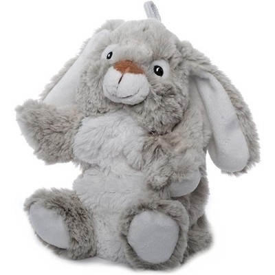 Inware 6085 Handpuppe Hase Hasi 22 cm grau/weiß Puppentheater Kindertheater
