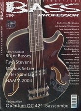 Bass Professor # 2004 2 Ritter Basses, T.M. Stevens, Markus Setzer, Mesa Boogie