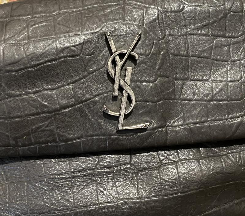 Splendido!* Borsa media YSL Yves Saint Laurent West Hollywood borsa a tracolla grigia