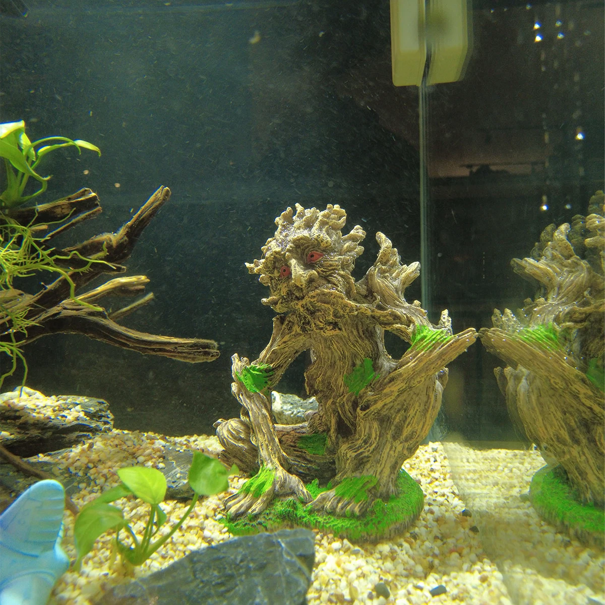 Aquarium Tree Trunk Decoration Resin Simulation Tree Statue Decorations For Rel