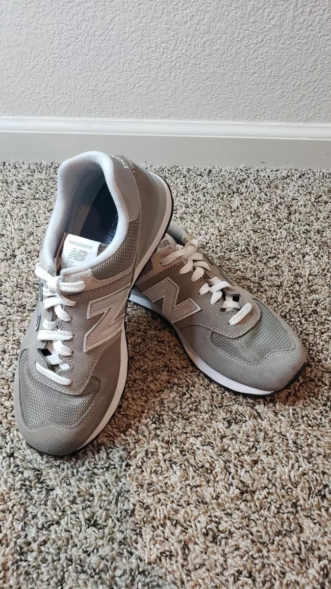 New Balance Women Classic WL 574 EG Gray Sneaker Shoes US Size 9.5
