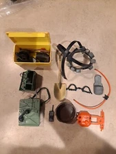 1964 GI Joe field radios, Diving Belt, Mess Kit, Misc
