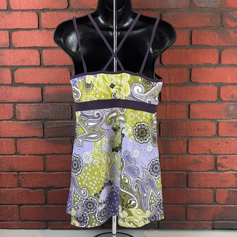 Купальник женский Prana большой с цветочным узором пейсли — пляжный купальный костюм - Изображение 3 из 4