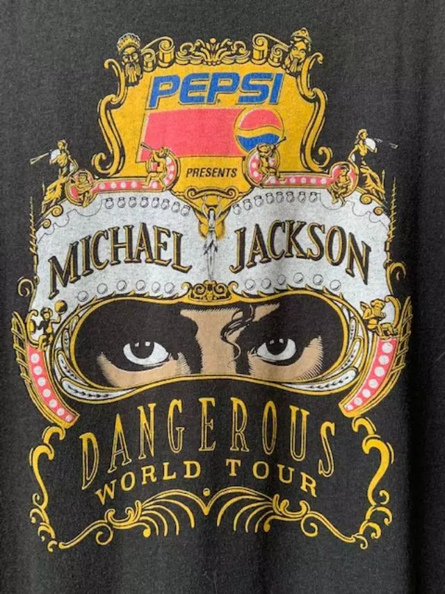 Vintage Rare Michael Jackson Dangerous Tour T-Shirt Size S-3Xl Reprint -  AliExpress