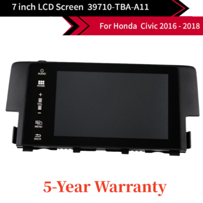 #ad 39710 TBA A11 For Honda Civic Radio Navigation Display Touch Screen 2016 2018 $185.00