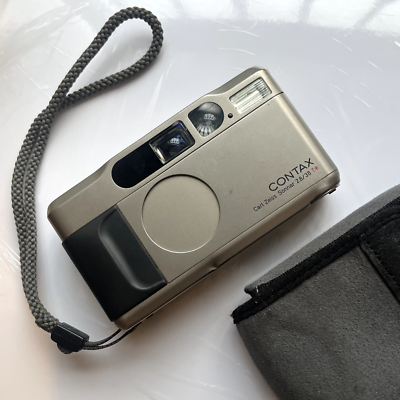 Contax T2 Titan Silver Carl Zeiss Sonnar 2.8/35 - AS IS / FOR