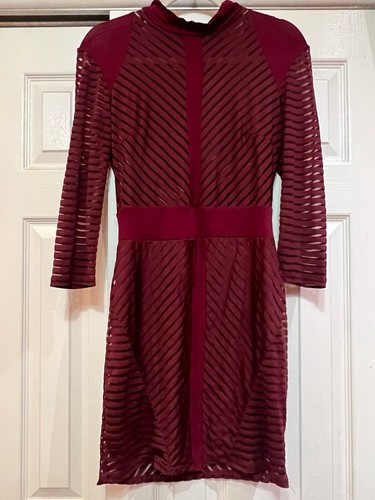 Burgundy Fashion Nova Club dresses
