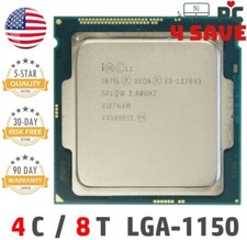 Intel Xeon E3-1276 V3 3.60GHz 4-Core 8MB LGA1150 Workstation CPU Processor SR1QW