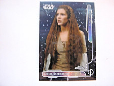 Leia Organa 2024 Topps Star Wars Chrome Rebel Alliance Insert Card RA-1