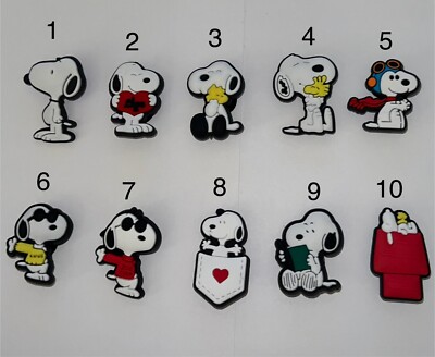 Cute Snoopy Shoe Croc Charms