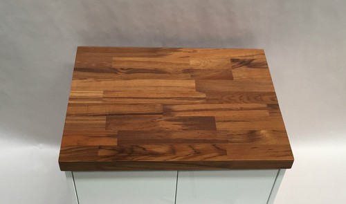 Bathroom Vanity Timber Bench Tops TEAK sizes 600 750 900 1200 1500 1800 - Picture 2 of 4
