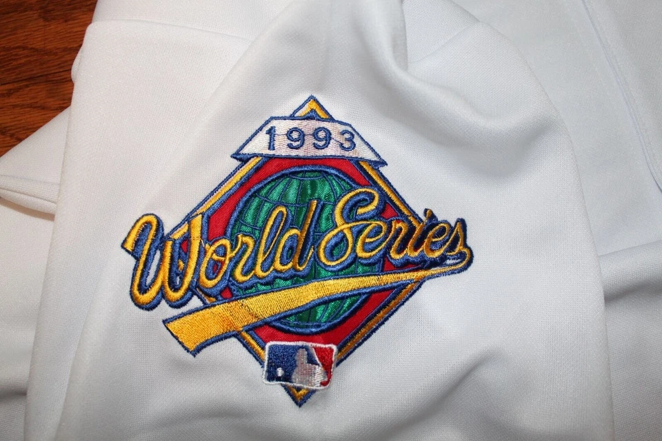 Jersey TORONTO BLUE JAYS ROBERTO ALOMAR RETRO MAJESTUOSO BLANCO XXXL NUEVO CON ETIQUETAS Foto 4 de 4