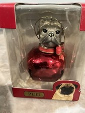 Limited Edition Pug Tree Ornament A Collectors Series