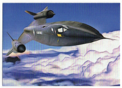 Lockheed SR-71 2019 Topps Allen and Ginter History of Flight HOF12 Bob Gilliland