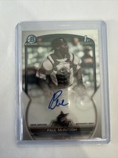 2023 Bowman Chrome Auto PAUL MCINTOSH Marlins