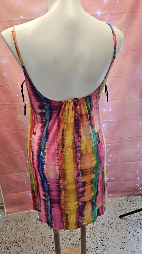 Felicity & Coco Multi Color Midi Sundress Size Xs  - Image 2 of 4