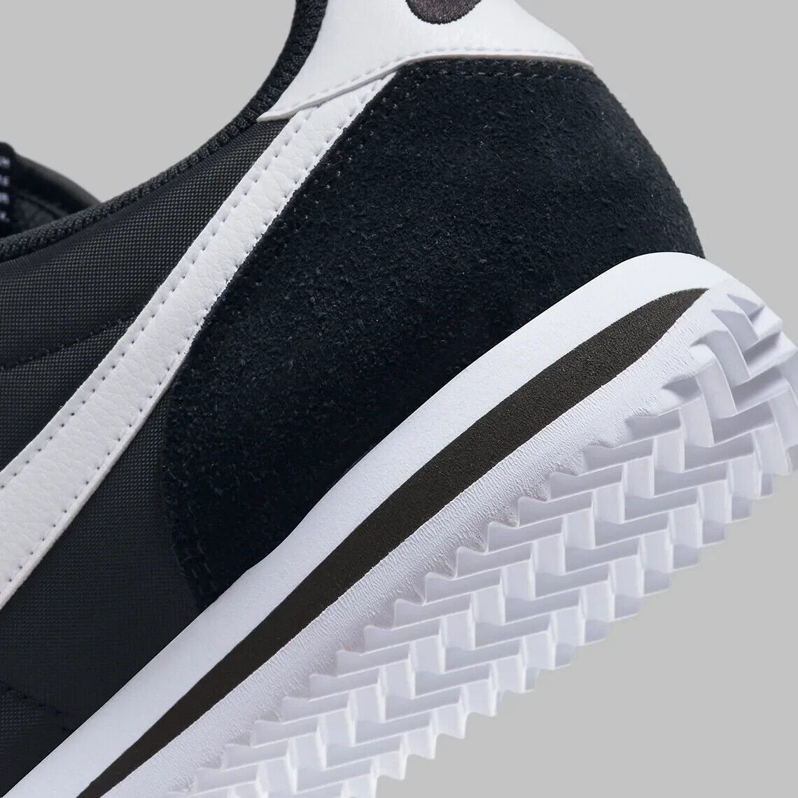 Nike Cortez Shoes Nylon Black White DZ2795-001 Women's Sizes Nike Cortez Shoes Nylon Black White DZ2795-001 Women's Sizes