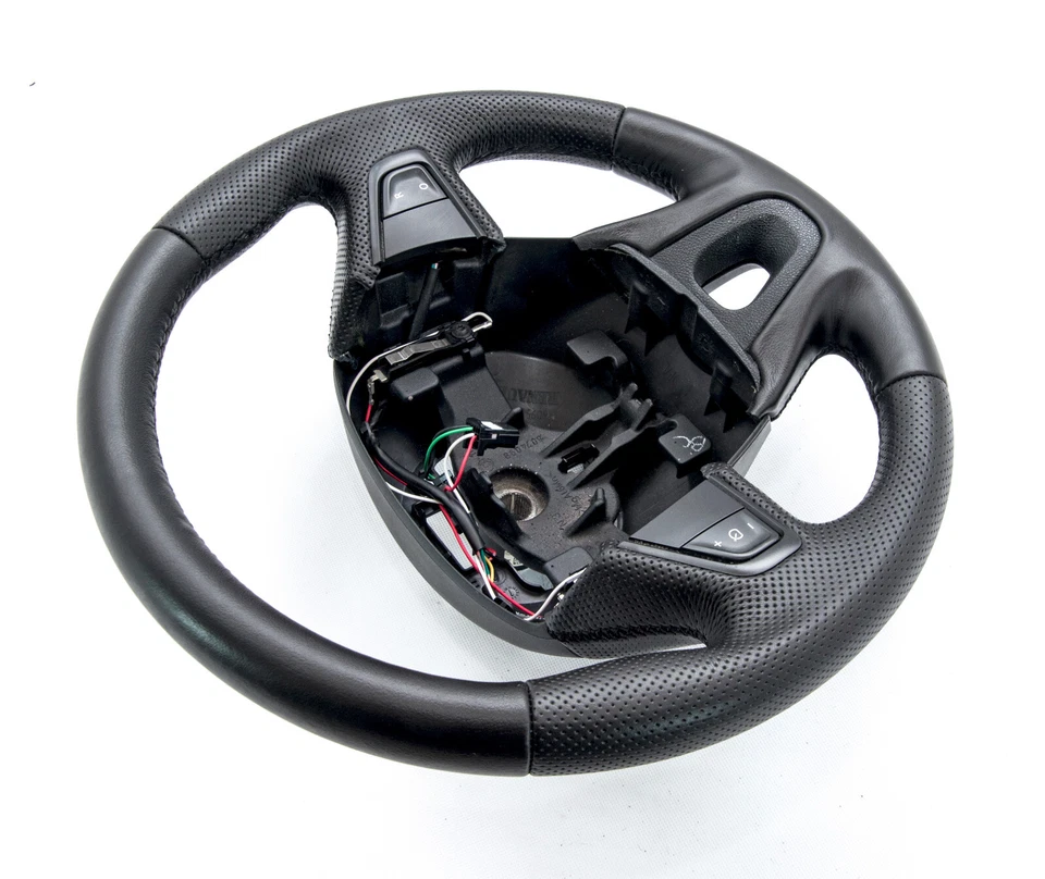 Steering Wheel Cover with Leather for Renault Kangoo 2 manufactured 2008-2021 New Leather - Image 4 of 4