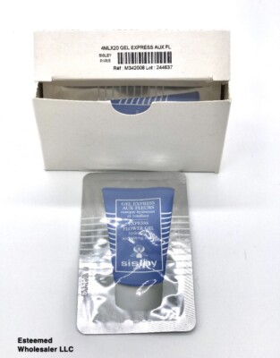 SISLEY Paris Express Flower Gel Hydrating & Toning Mask 0.14oz 20 Packets