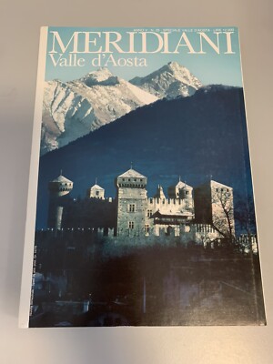 MERIDIANI VALLE D AOSTA ANNO V N.25 EDITORIALE DOMUS MONDADORI 