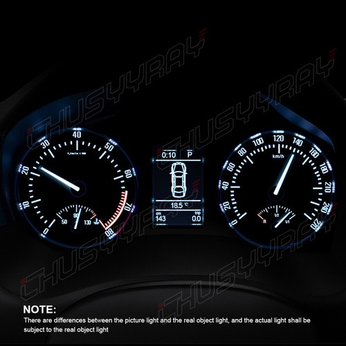 Dash Instrument Cluster Gauge WHITE LED LIGHTS BULBS KIT Fits 94-97 Honda Accord - Foto 16 di 16