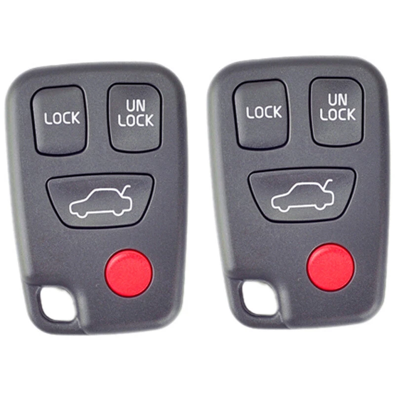 Funda Carcasa Llave Remoto 10 PIEZAS para Volvo 4 Botones C70 S40 V40 S40 Foto 2 de 4