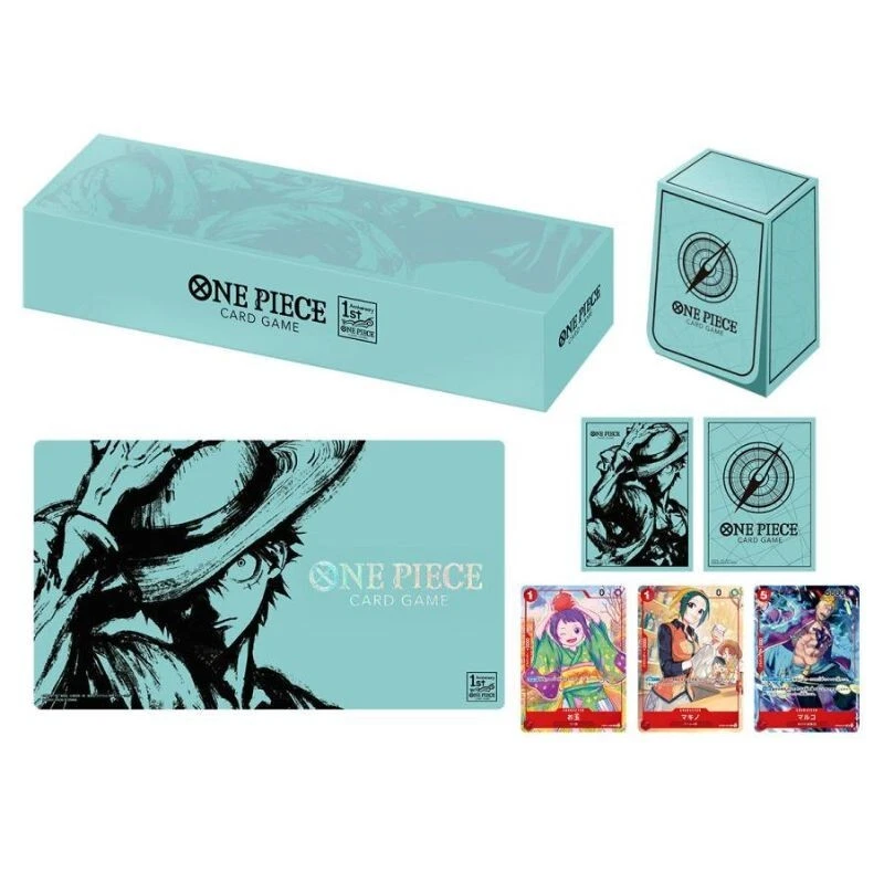 BANDAI Jeu De Cartes One Piece 1er Anniversaire Set Complet TCG Japon Officiel