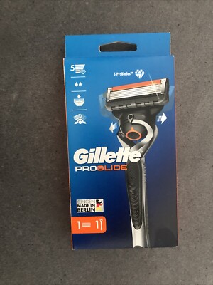 GILLETTE PROGLIDE FLEXBALL RASIERER + KLINGE, NEU UND OVP
