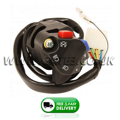 KTM EXC EXCF FREERIDE OEM Style Ersatz Scheinwerfer Hupe Kill Switch Button