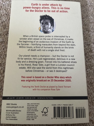 Doctor Who- The Christmas Invasion By Jenny T Colgan - Picture 2 of 2