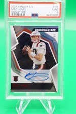 2021 Rookies and Stars Rookies Signatures SP /99 #106 Mac Jones Auto PSA 9 BG6