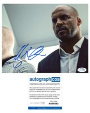 Ricky Whittle "American Gods" AUTOGRAPH Signed 8x10 Photo E ACOA