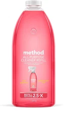 Method Naturally Derived All Purpose Surface Cleaner Refill Pink 68 Fl Oz.