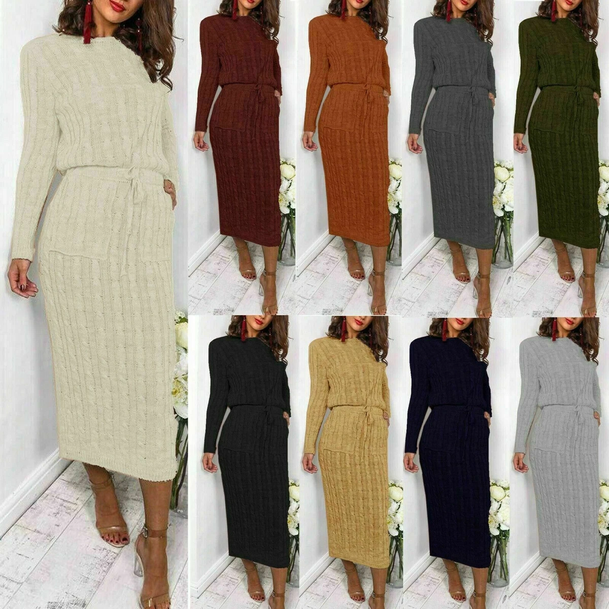 ladies jumper dress