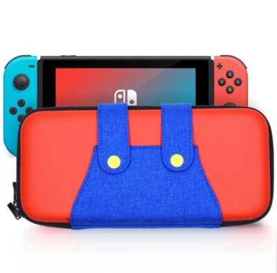 Nintendo Switch Travel Hard Case - Brand New - Super Mario Bros Mario Overalls