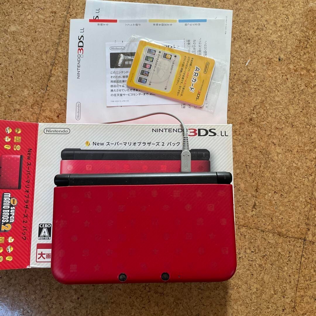 Nintendo 3DS LL XL New Super Mario Bros 2 Pack Console Japan