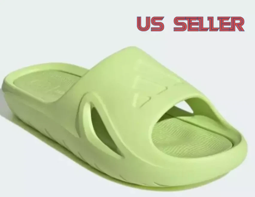 Sandali da uomo adidas Adicane Slide sandali comfort verde neon nuovi con scatola IF6038